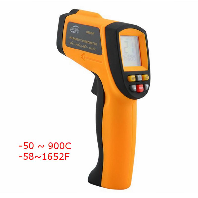 FREE SHIPPING -50~900C -58~1652F Pyrometer 0.1~1EM Celsius IR Infrared Thermometer
