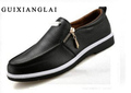 2016 Italian Style Men Flat Shoes Men Loafers Slip on Genuine Leather Shoes Casual Dress Shoes
