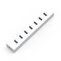 5 Gbps high speed Plastic 7 Ports DC cable Portable USB 3 0 HUB USB Splitter
