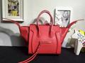 2016 Famous Brands Smile Face Genuine Leather Ladies Hand Shoulder Luxury Handbags Women Bags Designer Tote