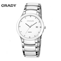 Grady men ceramic watch manufacturer 3 hands Japan movt date function watch man quartz wristwatches