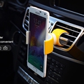 360 Degree Rotable Double C Bike Phone Holder For the Car Mobile Support For iphone Samsung