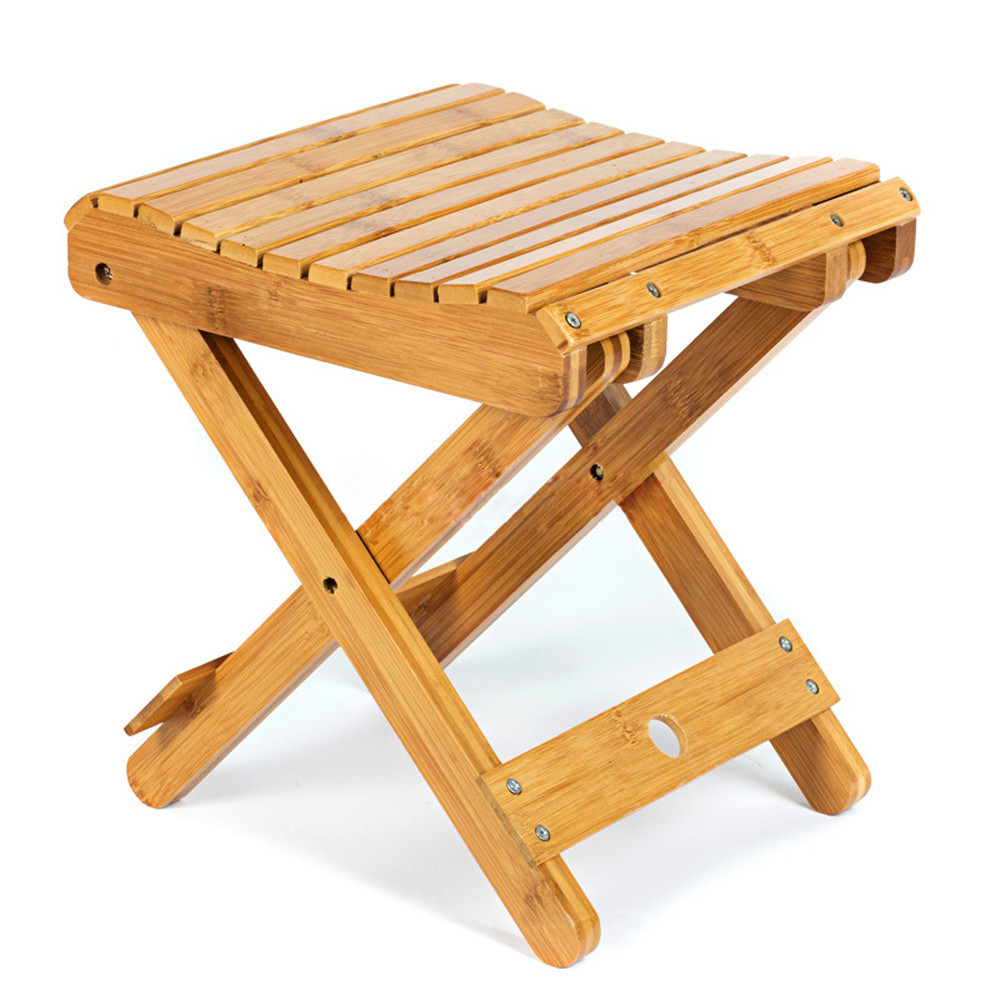Thuis keuken tuin hout multifunctionele vouwen stap voet kruk ...