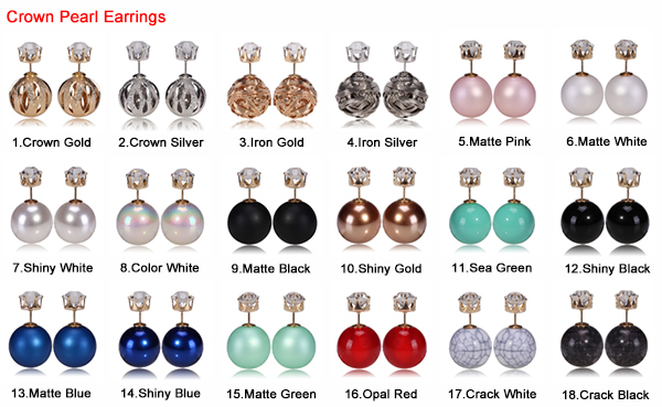 Crown earrings 1