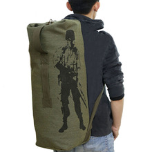 Outdoor Travel Luggage Army Bag Men Military Backpack Canvas Mountain Hiking Backpack Camping Tactical Rucksack mochila XA820C