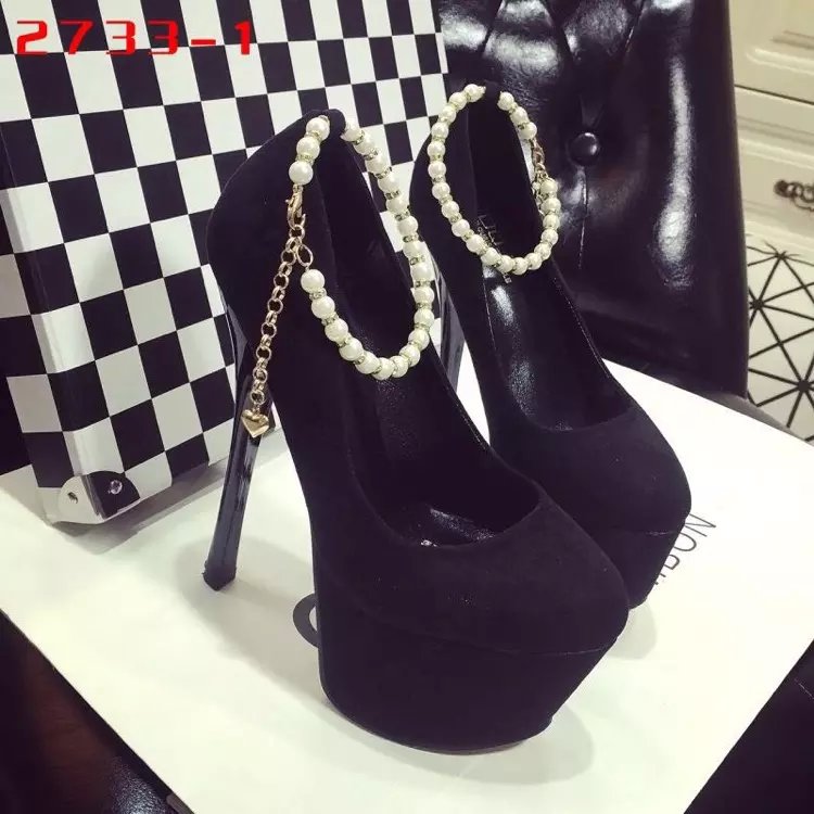 Free shipping women's pumps 2015 ultra high heels tiangao 16cm thin heels single shoes women's platform shoes