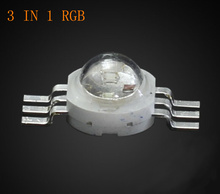 Free shipping 1W 3W LED Bulbs High power Lamp beads Pure White Warm White 300mA 3