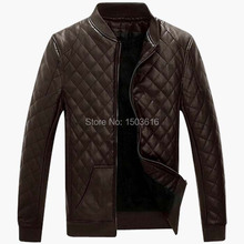 B86 M-6XL Man Jackets PU Leather Jaqueta Masculina Slim Winter Warm Motorcycle Leather Jacket Men Leather Coat Brand Big Sizes