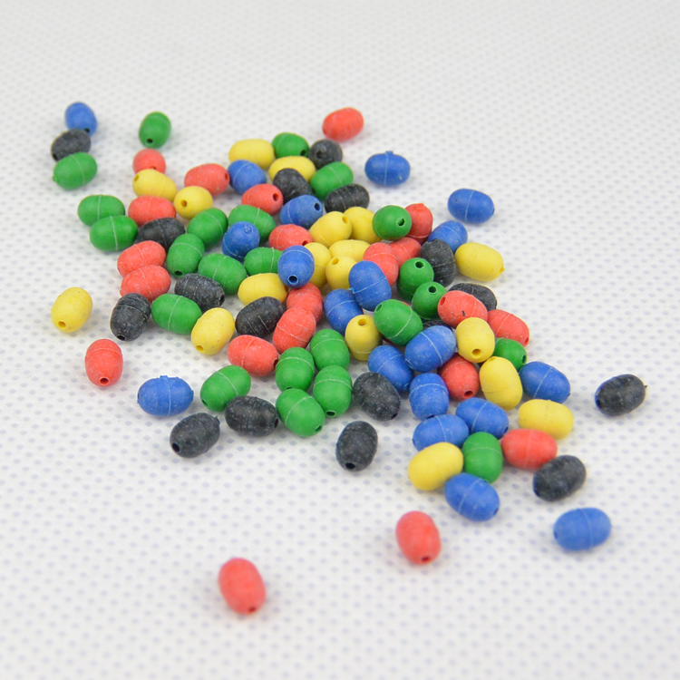 Buy 100pc Colorful Fishing Beads Sea Fishing Tackle Floating Fishing Beads from