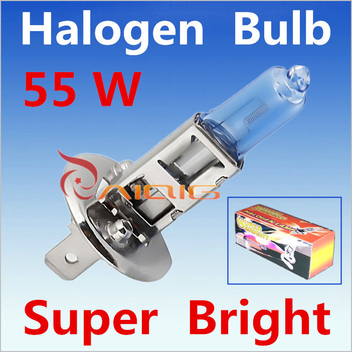 Image of 2pcs H1 12V 55W Super Bright White Fog Halogen Bulb Car Headlight Lamp Parking External Lights Xenon Car Light Source