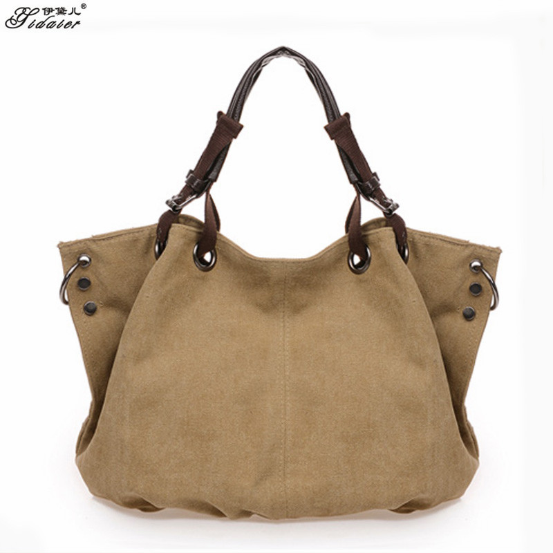 2015 New Bolsas Femininas Women Handbag Canvas Women Messenger Bags Vintage Shoulder Crossbody Bags 