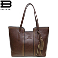 BAGSMART New Women Messenger Bags With Tassel Famous Designers Leather Handbags Large Capacity Women Bags Shoulder