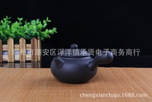 The teapot flat pot 200ml Zhu clay pot of Kung Fu tea tea pot