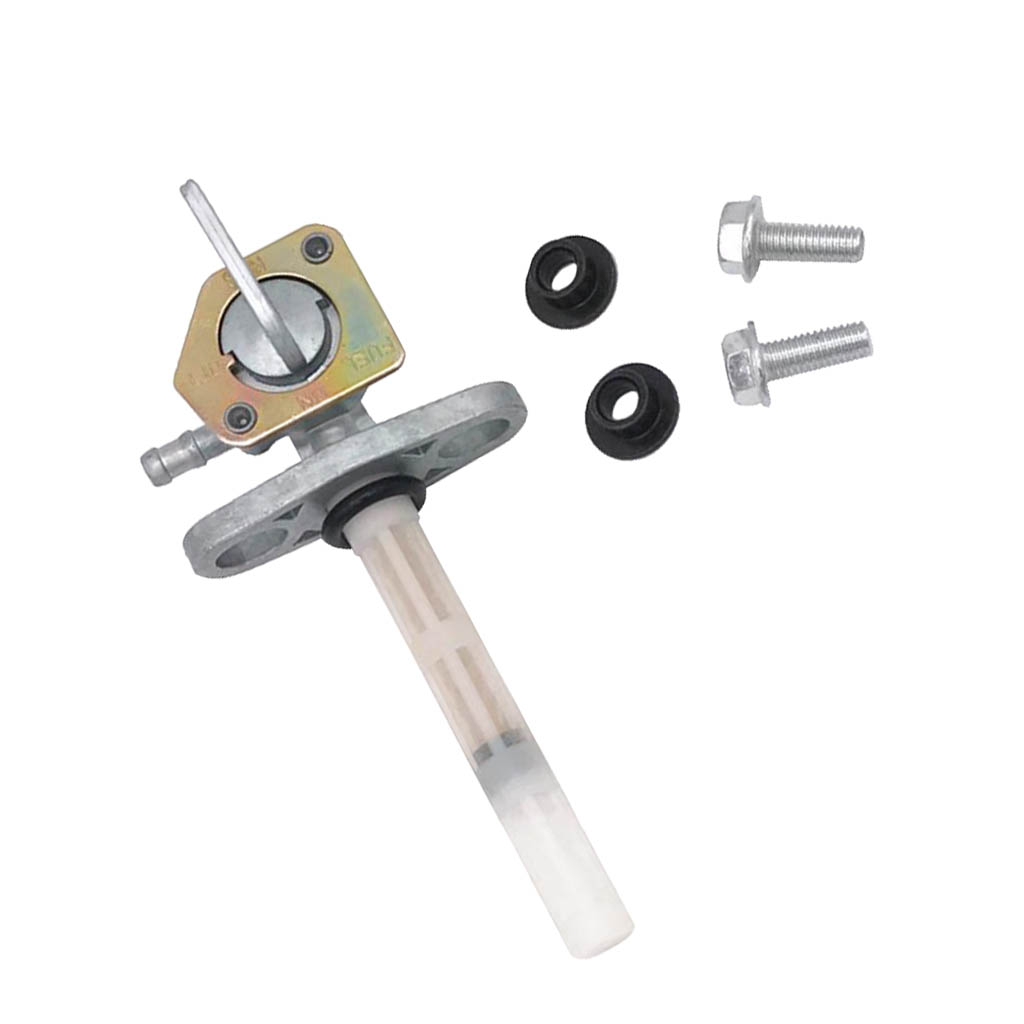 perfk Gas Petrol Tank Fuel Switch Shut Off Valve Pump Petcock for ATVs Mini Quad Dirt Bike 10mm//0.4inch
