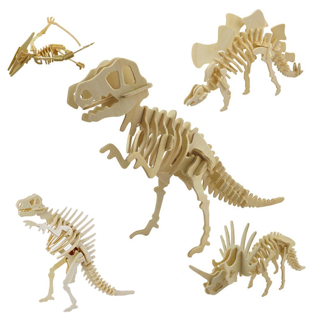 rompecabezas 3d dinosaurios