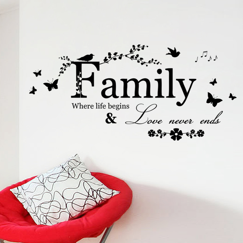 Home Decor Decals mixed style wall quote decals stickers home decor vinyl wall art inspired words lettering saying wallpaper Art Family Home Decor Creative Quote Wall Decals Decorative Removable Vinyl Family Wall Stickers Mural Home Decor Decals splendid home decor mural vinyl wall sticker removable cute panda eating bamboo room wallpaper decorative art decals Art Family Home Decor Creative Quote Wall Decals Decorative Removable Vinyl Family Wall Stickers Mural