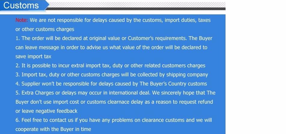 customs details