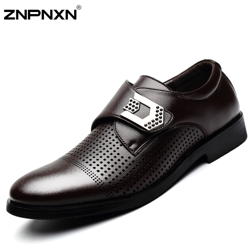 New-2015-Men-Leather-Shoes-Pointed-Toe-Flats-Oxford-Shoes-For-Men ...