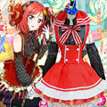 Japanese Anime Love Live Cosplay Costumes Halloween Party Nishikino Maki Cosplay Costumes Lolita Girls Fancy Maid