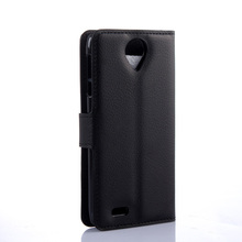 Luxury Original Wallet PU Leather Flip Cover Case For Lenovo S820 Mobile Phone Case Back Cover