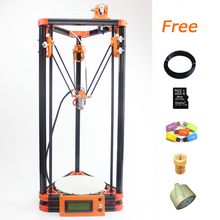 free shipping kossel diy 3d printer kit with 40m filament masking tape 8GB SD card for Free