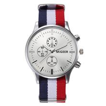 2016 Landfox New Arrival Men Watch Fashion Geneva Canvas Strap Band Quartz Watches For Men Analog Male WristWatches Donna