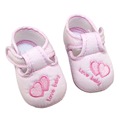 3 Colors Lovely Baby Girls Toddler Cotton Soft Sole Skid proof First Walkers Kids Infant Crib