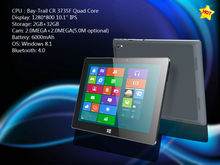 Aoson R18 10 inch Tablet PC Windows 8 1 Quad Core Tablets with Bluetooth Keyboard Leather