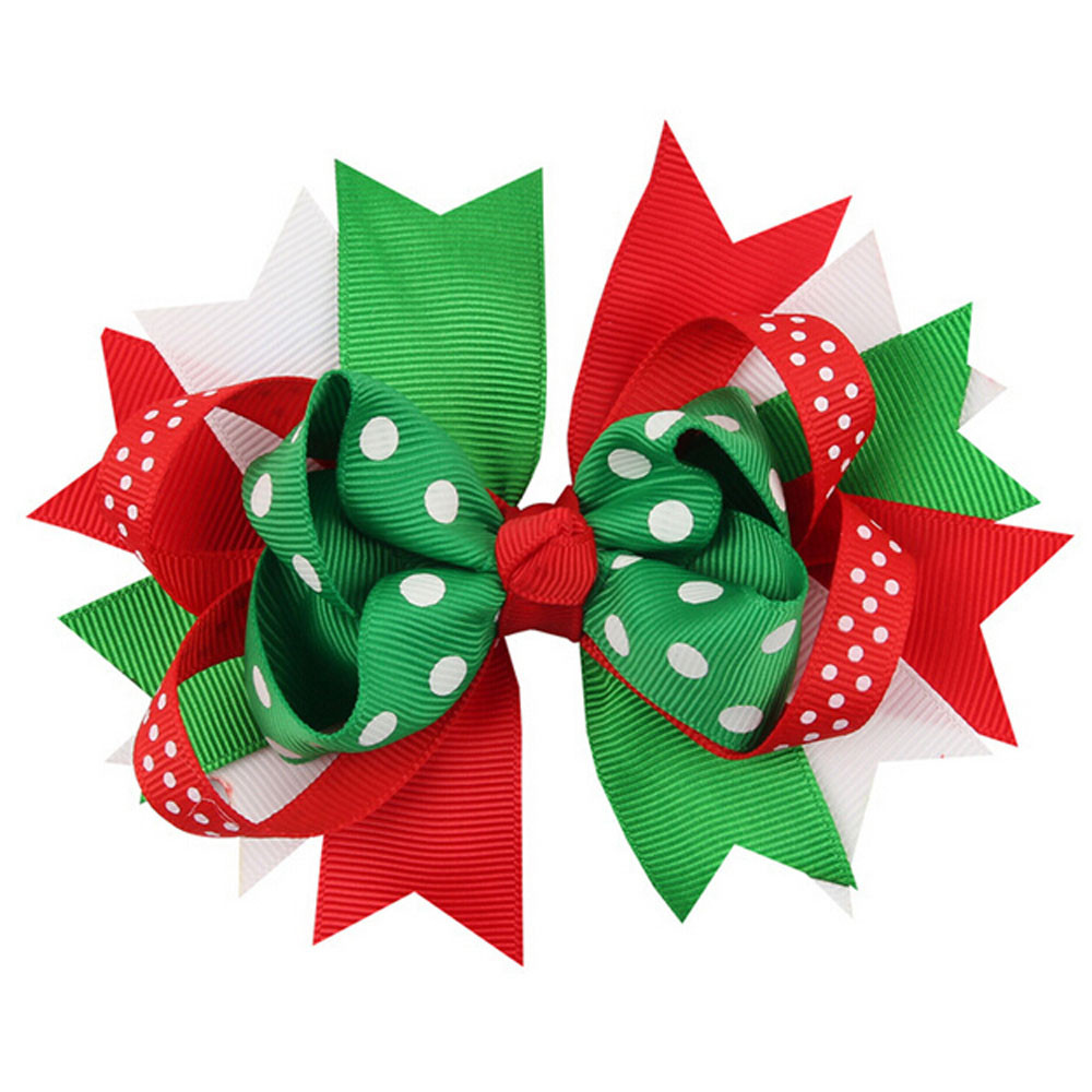 christmas ornaments bowknot hairpin headdress hairpin christmas ornaments bowknot hairpin headdress hairpin