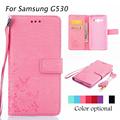 Embossing Luxury pattern Leather case For Samsung Galaxy Grand Prime G530H G530 G531 Gran Prime Duos