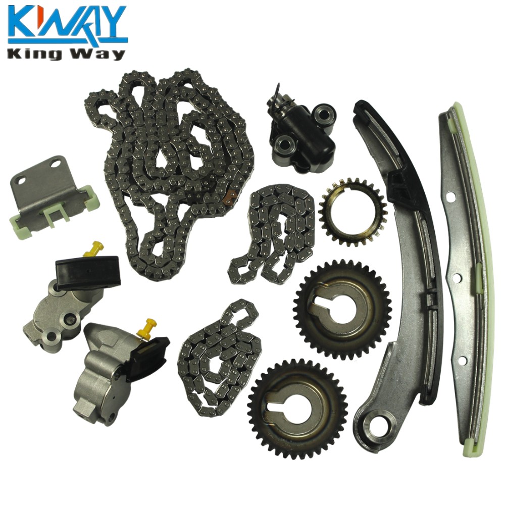 Engine Timing Chain Kit for 1993-97 Nissan Altima 2.4L DOHC KA24DE New Auto Part
