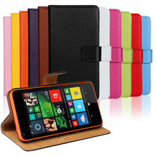 Luxury Flip Wallet Genuine Leather Cell Phone Case Cover For Microsoft Lumia 640 Lte Dual Sim
