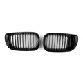 Sale for BMW E46 4 Doors 2002 2007 3 Series ABS Plastic Mesh Black Front Fence