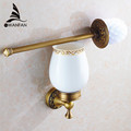 New arrival European Luxurious Bathroom Accessories Antique Bronze Toilet Brush Holder Bath Products High quality ST3704