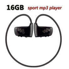 Wholesale W262 16GB Sport Mp3 Muisc Player for Sony Walkman NWZ-W262 Earphones Free Downloads MP3 16GB Headphones