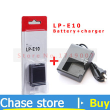 Lp-e10 LPE10 LP E10 аккумулятор и LC-E10C LC-E10C зарядное устройство для EOS REBEL T3 T5 EOS 1100D 1200D цифровая камера