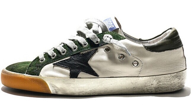 golden goose superstar verde