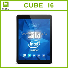 9.7 Inch Cube I6 3G Phone Call Tablet PC Intel BayTrail-CR Z3735F 64Bit Quad Core 1.8GHz 2048×1536 Pixels 2GB/32GB Android 4.4