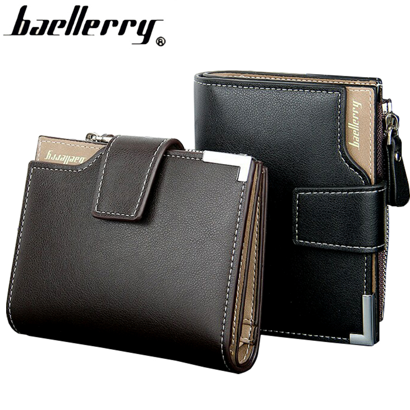 0 : Buy wallet men genuine leather multifunction men wallets zipper coin pocket ...