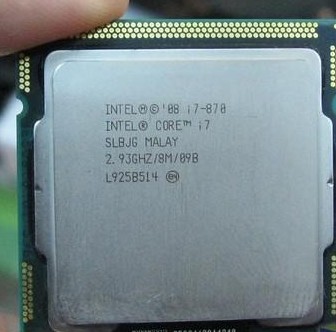 

Процессор для ПК Lnte I7 870 Core I7/870 cpu 8 2,93 , 1333 I7-870