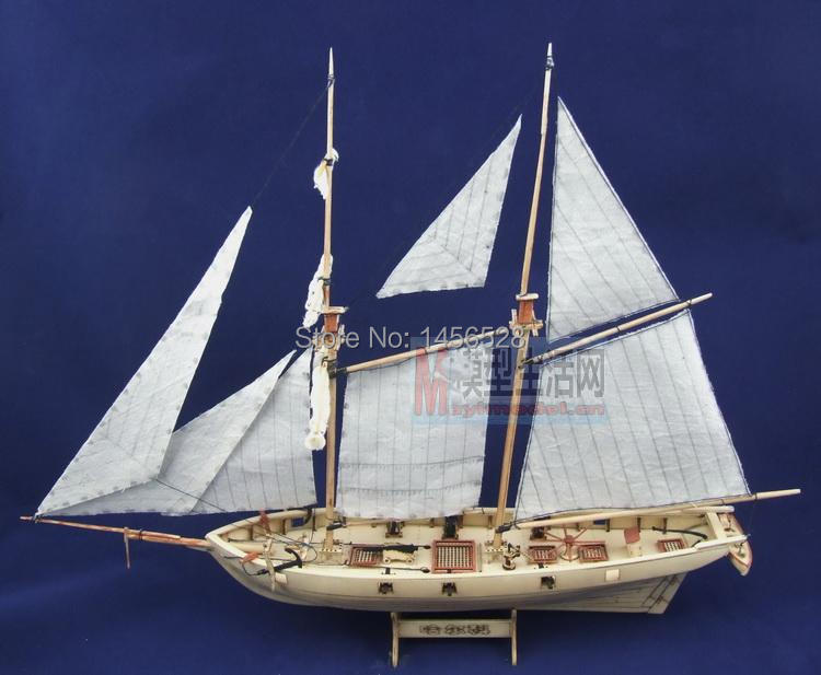 Free-shipping-assembly-model-kits-classical-wooden-sailing-boat-model ...