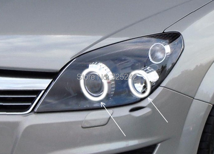 angel eyes Opel Astra H with projector(18)