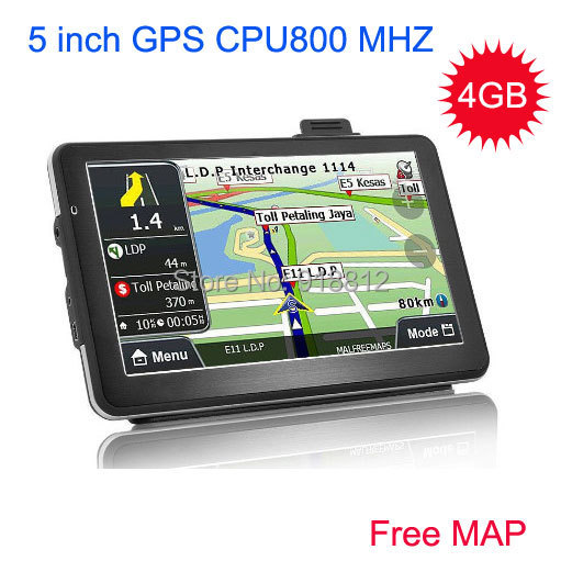 2014 new 5 inch Car GPS Navigator FM/4GB/DDR128M b...