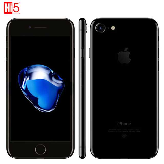 Оригинальный Apple iPhone 7 2 ГБ ОЗУ 32/128 ГБ/256 ГБ ROM IOS 10 LTE 12.0MP Камера Quad-Core Отпечатков Пальцев новые Сотовые Телефоны iphone7