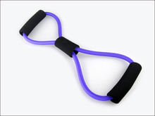 New 1PC Resistance Bands Tube Workout Exercise for Yoga 8 Type Sport Bands Fast Shipping