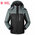 new winter big yards Plus thick velvet Men s coat jacket men s Wind and waterproof