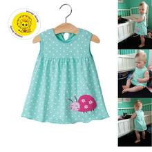 1 Year Girl Baby Birthday Princess Dress Summer Infant Children’s Dresses For Kids Baptism Cotton Clothing Appliques On Clothes