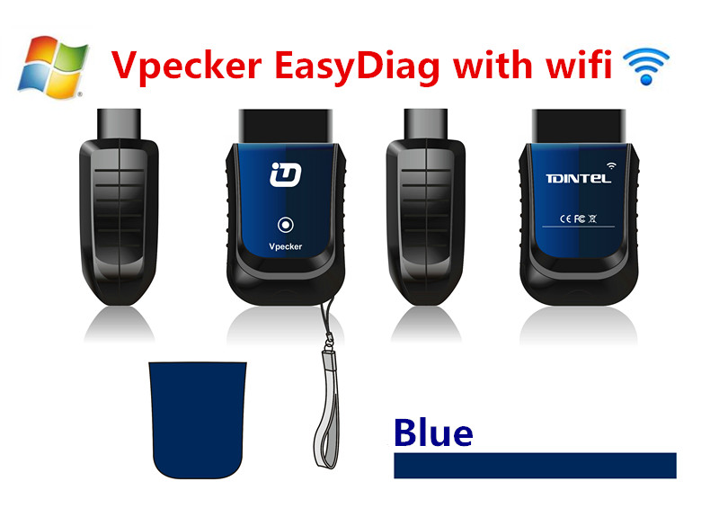 Dhl   100%    Vpecker Wifi OBDII 16Pin    EasyDiag 