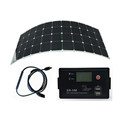 solar power supplier from china with sunpower flexible solar panel 130W 12V 24V Aoto solar charge