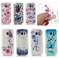 For Samsung galaxy S7 edge Case S7 Flower Capa For S6 Samsung galaxy S6 edge Case